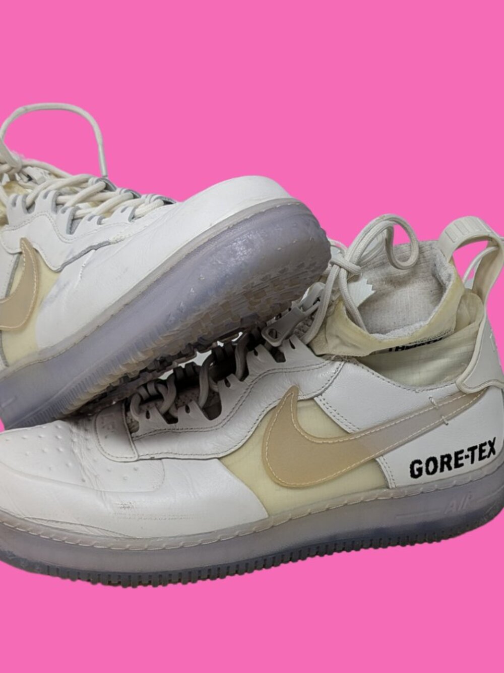 Y2K 2019 Nike Air Theioth Gore-Tex Sneakers Size US 10 for Men